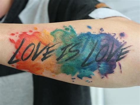 gay tattoo|14 LGBTQ+ Tattoo Ideas to Show Your Pride .